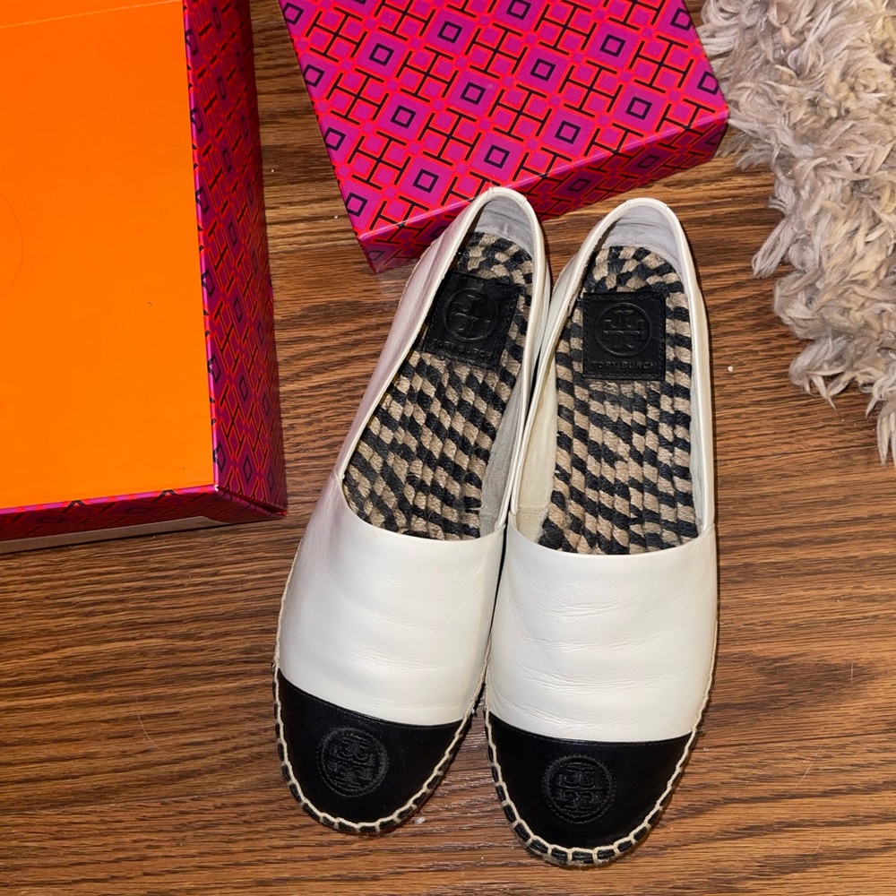 Tory Burch Nappa leather Espadrille